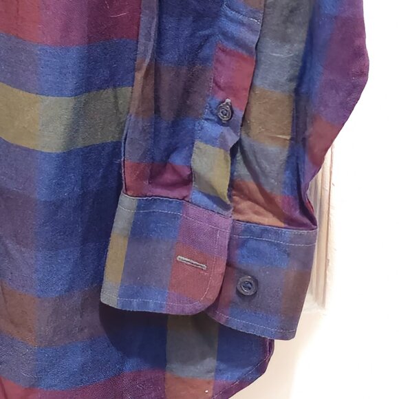 Handsome Daniel Cremieux Long Sleeve Button Casual Dress Shirt - Medium - Picture 7 of 15